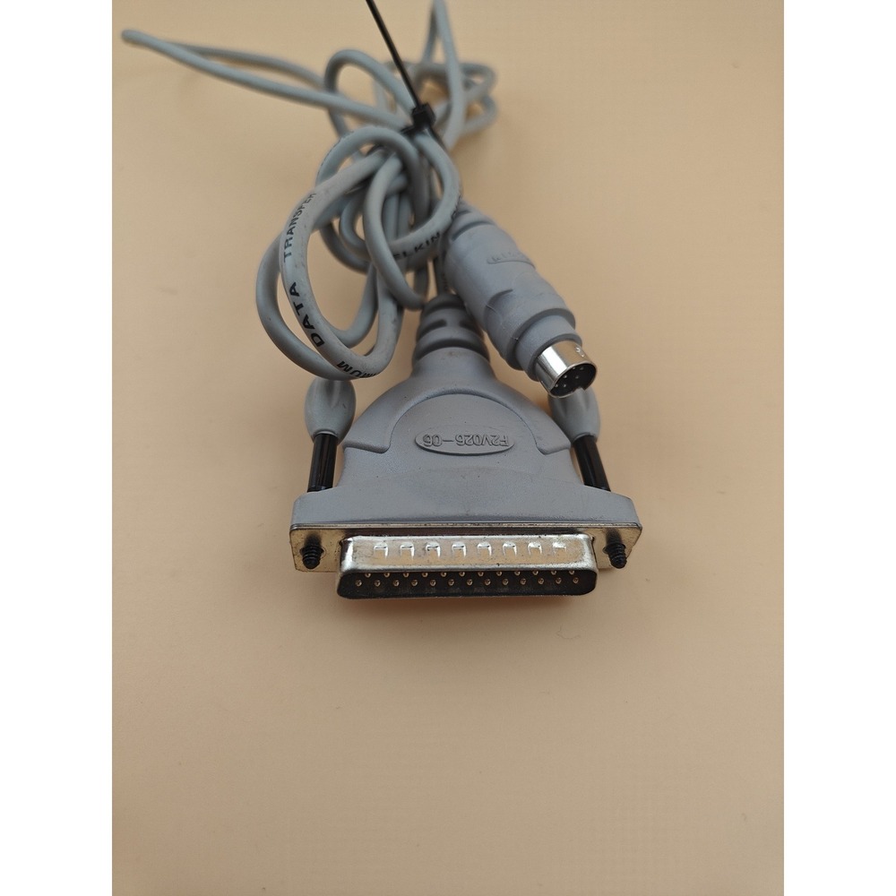 Belkin Mini DIN 8 Pin to DB25 Male Cable 6FT Mac Imagewriter Printer Cable